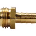 Short Shank GHT Male Coupling with Round Nut